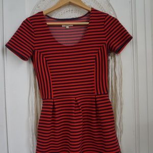 Madewell Dress Red + Navy